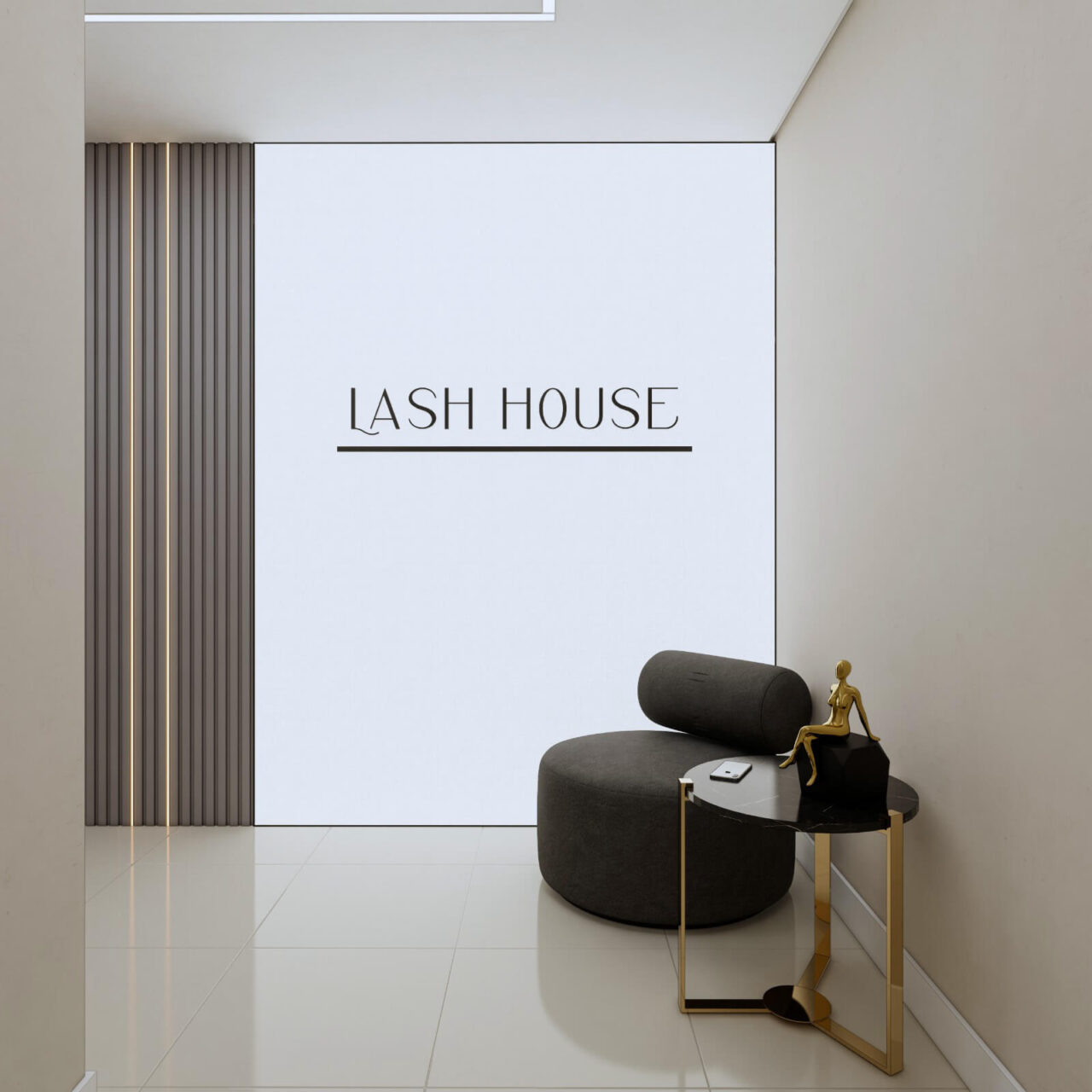 lash house - projeto de studio de lash e sobrancelha